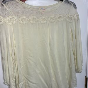 Crime Flower Detail Blouse